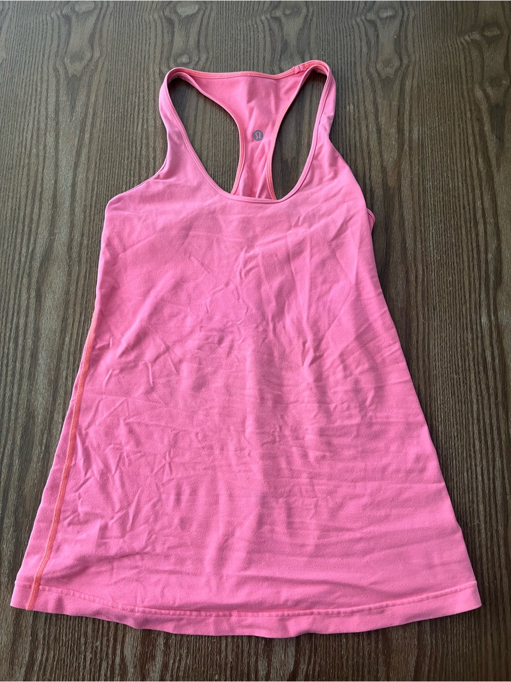lululemon athletica Women’s Pink Racerback Tank size 10